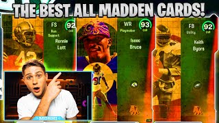 THE BEST ALL MADDEN CARDS TO ADD TO YOUR TEAM TODAY IN MADDEN 25!