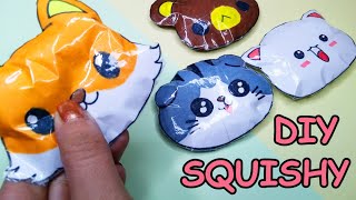 How to Make Paper Squishy When You Feel Stress | Diy Kawaii Squishy Out of Paper | Diy Works