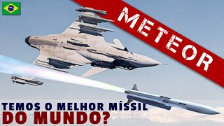 Por que o míssil METEOR, que equipa os caças GRIPEN da FAB, é considerado o melhor do mundo?