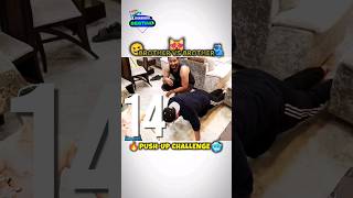 @FukraInsaan Vs @triggeredinsaan Pushup Challenge || #fukrainsaan  #triggeredinsaan  #shorts