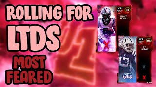 ROLLING FOR LTD JAYCEE HORN AND TY HILTON! | MOST FEARED RELEASE 3 | MADDEN ULTIMATE TEAM 22