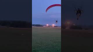 Personal Flying Machine Landing Like A Butterfly 🦋#paramotor #aviation