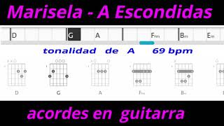 a escondidas   Marisela   tutorial