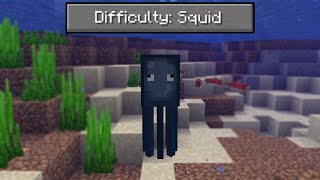 Minecraft, But I'm a Squid