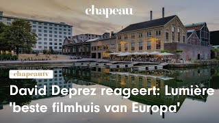 David Deprez reageert op titel Lumière 'beste filmhuis van Europa'