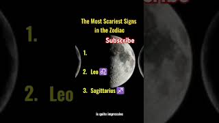 part 2 the most scariest signs in the zodiac #zodiacsigns #zodiac #guess #today #shortvideo #shorts