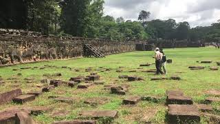 Angkor Wat, Siem Reap, Cambodia, Elephant Terrace, Jul 1, 2017