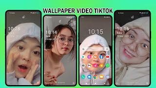 video tiktok menjadi wallpaper layar kunci - wallpaper lockscreen