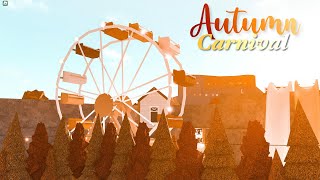 Autumn Carnival Realistic Bloxburg Speedbuild 50k