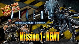 Aliens: Another Glorious Day in the Corps! - Mission 1 - Newt -    BoardGameManiacs