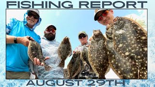 New Jersey Fishing Report August 29th #fishingreport #fishing #surffishing