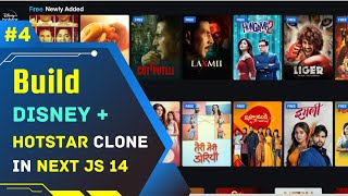 #4 Disney plus hotstar clone | Next JS 14 |  Strapi Admin | Material UI | Bootstrap 4 | Must watch 🔥