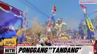 KARNAVAL KEMERDEKAAN "PAWAI ALEGORIS" DENGAN TEMA (PONGGANG TANDANG),PONGGANG-SERANG PANJANG_SUBANG