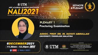 NALI 2021 - Plenary 1 // Proctoring Examination