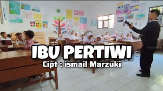 Lagu ibu pertiwi ISMAIL MARZUKI #laguwajib #laguindonesia #laguviral