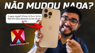 COM ELE! O MAIOR fracasso da APPLE? IPhone 16 Pro Max não MUDOU NADA? (testes e comparações)