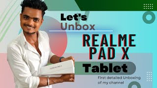 Realme pad X || Quick Unboxing || First detailed Unboxing || 5G || 5G tab || Tablets Under 20-30k