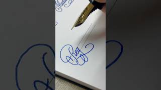 Regenerate - handwriting with fountain pen #cursive #lettering #art #calligraphy #satisfying