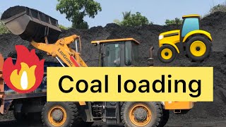 আফ্রিকান কয়লা লোডিং।।African coal loading on trucks