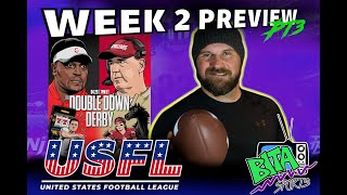 USFL NEWS: Week 2 Predictions & Preview: Stallions vs Gamblers