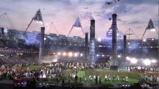 London 2012 Opening Ceremony - Rings of Iron 2