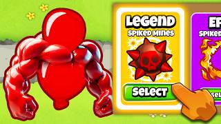 The LEGENDARY+ Upgrade Monkey VS 100x HP Bloons?!