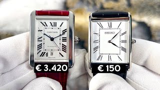 Cartier Tank Feeling für 150 Euro – Seiko TANK