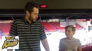 wheatkings Jr Reporter - Brady Shields