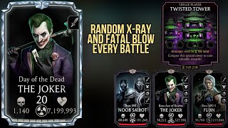 DOTD Joker VS Twisted Tower | MK Mobile Fun