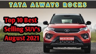 Top 10 Best Selling SUV’s In August 2021