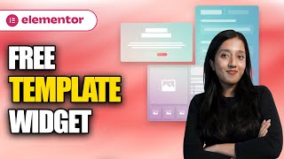 FREE Elementor Template Widget | WordPress Tutorial