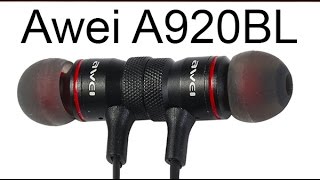 Bluetooth Headphone Unboxing n Review - Awei A920BL Bluetooth 4.1