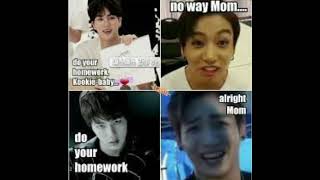 Bts New Funny Memes Part 5 #btsarmy #jimin #jungkook #jhope #rm #funnyvideo #jhope #btsv #suga