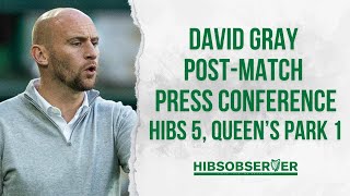 David Gray speaks on Molotnikov, Hibs dugout switch, and Youan injury