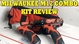 (OPEN BOX REVIEW) MILWAUKEE M12 12-Volt Lithium-Ion Cordless Drill Driver/Impact Driver Combo Kit