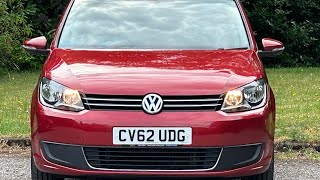 THATCHERS CV62UDG Volkswagen Touran 1.6 TDI SE DSG Euro 5 5dr. VERY LOW MILES. FSH £11,476