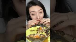 ASMR Eating, Eating Crab Oyster and Shrimp