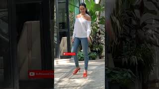 Shraddha Kapoor Spotted Arriving For A Meeting in Santacruz