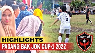 Highlights GT Sport Vs Padang Cuko Fc 3-0 | Tarkam Pemuda Padang Bak Jok Cup-1 Abdya 2022