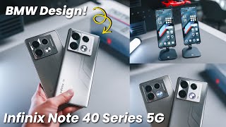 Infinix Note 40 Series 5G: Budget Phone with BMW M Design! | RM1098 Only!