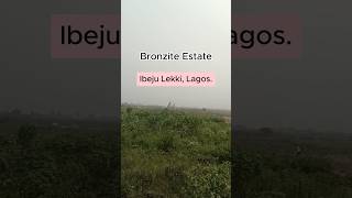 Land For Sale In Bronzite Estate Ibeju Lekki Lagos. 12 Months Payment Plan.