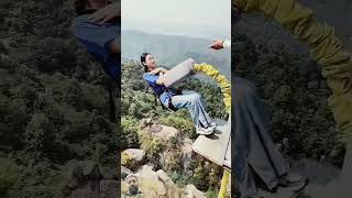 #bungee jumping China #nature #travel #bungeeump #hills #mountains #travelvog #song