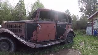 CAMIONETA ABANDONADA. COLONIA SUIZA. RIO NEGRO BARILOCHE.