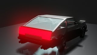 AE86 LOW POLY QUICK RENDER AND SHORT ANIMATION