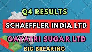 Schaeffler India Ltd | Gayatri Sugar Ltd | Q4 Result | Stock Market Waala