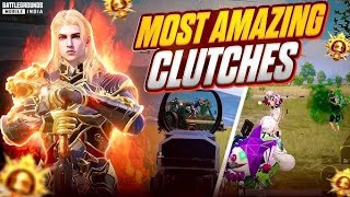 Crazy Clutch Rush In Dou Vs Squad Match 😜 Pubg Mobile