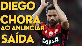 DIEDO Chora ao Anunciar Saída do FLAMENGO #diegoflamengosaida