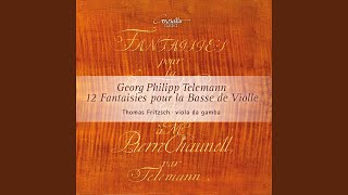 12 Fantaisies pour viole de gambe, No. 6 in G Major, TWV 40:31: I. Scherzando