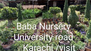 Visit /Biggest Nursery University road Karachi (Urdu Hindi)