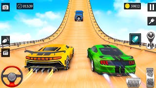 Ramp Car Racing Stunt - Impossible Car Stunt - Super Hero GT Car Stunt 3D